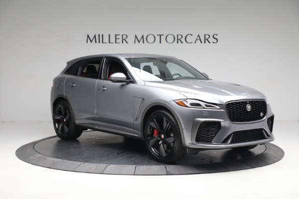 Used 2021 Jaguar F-PACE SVR for sale $71,900 at Alfa Romeo of Greenwich in Greenwich CT 06830 11
