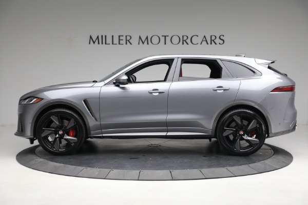 Used 2021 Jaguar F-PACE SVR for sale $71,900 at Alfa Romeo of Greenwich in Greenwich CT 06830 3