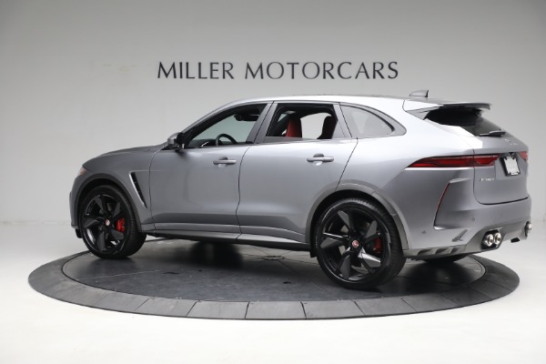 Used 2021 Jaguar F-PACE SVR for sale $71,900 at Alfa Romeo of Greenwich in Greenwich CT 06830 4