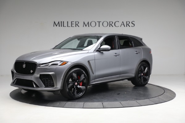 Used 2021 Jaguar F-PACE SVR for sale $71,900 at Alfa Romeo of Greenwich in Greenwich CT 06830 1