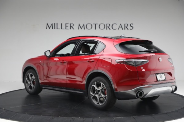 New 2024 Alfa Romeo Stelvio Ti for sale $53,920 at Alfa Romeo of Greenwich in Greenwich CT 06830 4
