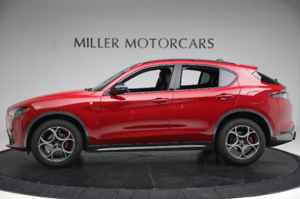 New 2024 Alfa Romeo Stelvio Ti for sale $53,920 at Alfa Romeo of Greenwich in Greenwich CT 06830 1