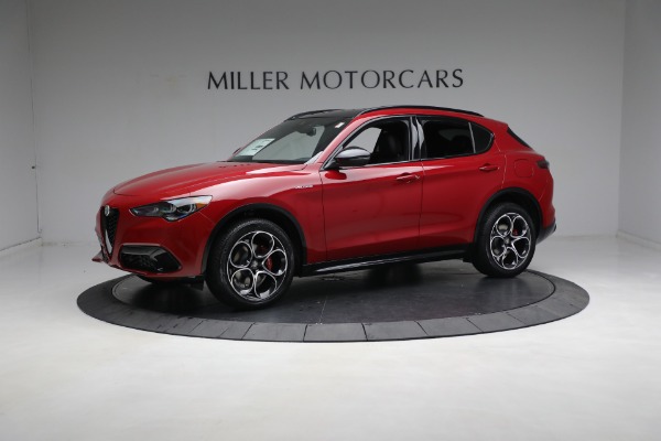 New 2024 Alfa Romeo Stelvio Veloce for sale $54,220 at Alfa Romeo of Greenwich in Greenwich CT 06830 1