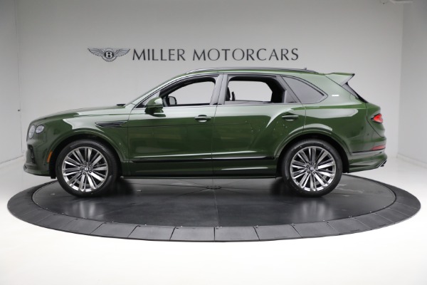 New 2023 Bentley Bentayga Speed Edition 12 for sale $334,105 at Alfa Romeo of Greenwich in Greenwich CT 06830 3