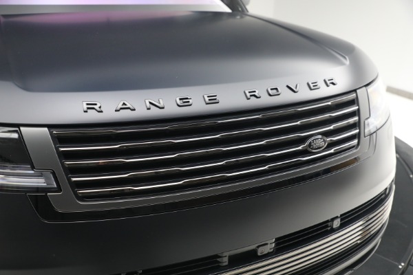 Used 2023 Land Rover Range Rover P530 SV for sale $233,900 at Alfa Romeo of Greenwich in Greenwich CT 06830 21