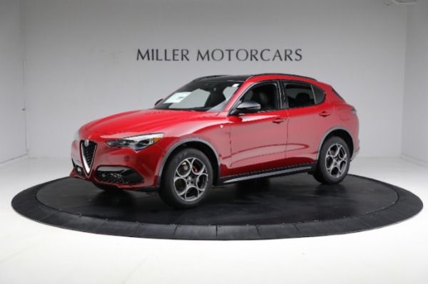 New 2024 Alfa Romeo Stelvio Ti for sale $53,895 at Alfa Romeo of Greenwich in Greenwich CT 06830 1