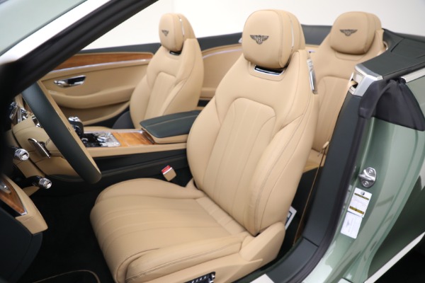 New 2024 Bentley Continental GTC V8 for sale $269,900 at Alfa Romeo of Greenwich in Greenwich CT 06830 26