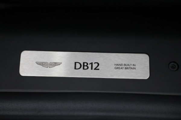 Used 2024 Aston Martin DB12 V8 for sale Sold at Alfa Romeo of Greenwich in Greenwich CT 06830 20