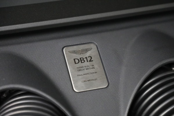 Used 2024 Aston Martin DB12 V8 for sale Sold at Alfa Romeo of Greenwich in Greenwich CT 06830 25