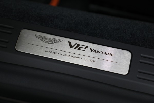 Used 2023 Aston Martin Vantage V12 for sale Sold at Alfa Romeo of Greenwich in Greenwich CT 06830 23