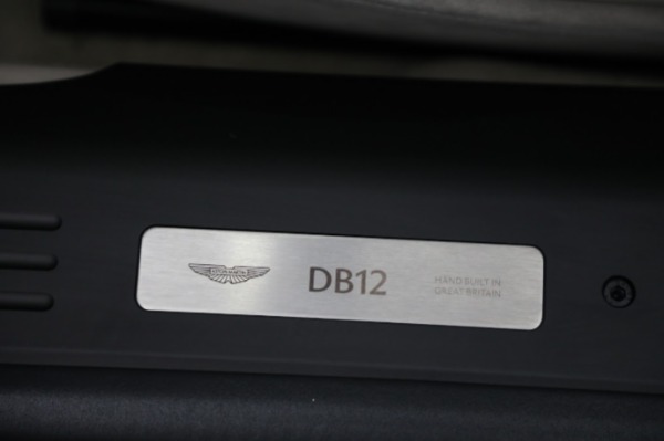 New 2024 Aston Martin DB12 Volante for sale Sold at Alfa Romeo of Greenwich in Greenwich CT 06830 27