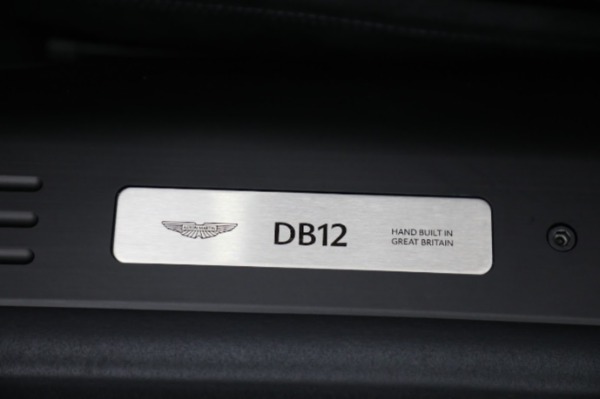 New 2024 Aston Martin DB12 V8 for sale Sold at Alfa Romeo of Greenwich in Greenwich CT 06830 21