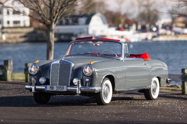 Used 1959 Mercedes Benz 220 S Ponton Cabriolet for sale $229,900 at Alfa Romeo of Greenwich in Greenwich CT 06830 2