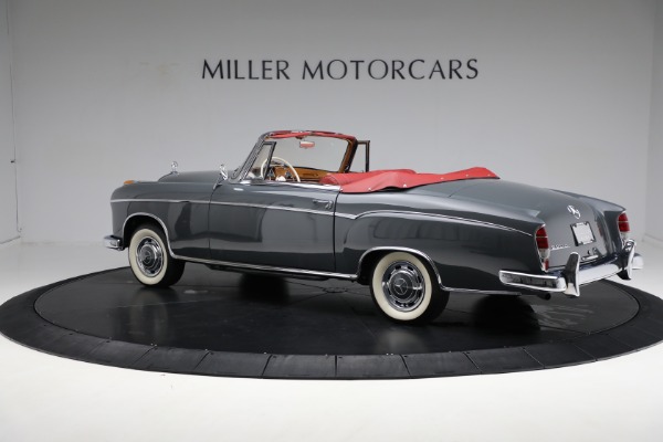 Used 1959 Mercedes Benz 220 S Ponton Cabriolet for sale $229,900 at Alfa Romeo of Greenwich in Greenwich CT 06830 4
