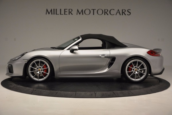 Used 2016 Porsche Boxster Spyder for sale Sold at Alfa Romeo of Greenwich in Greenwich CT 06830 14
