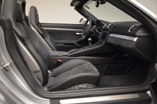 Used 2016 Porsche Boxster Spyder for sale Sold at Alfa Romeo of Greenwich in Greenwich CT 06830 24