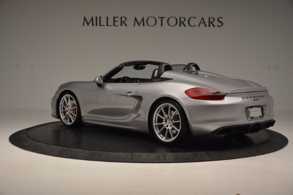 Used 2016 Porsche Boxster Spyder for sale Sold at Alfa Romeo of Greenwich in Greenwich CT 06830 4