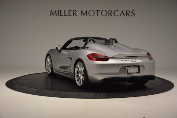 Used 2016 Porsche Boxster Spyder for sale Sold at Alfa Romeo of Greenwich in Greenwich CT 06830 5