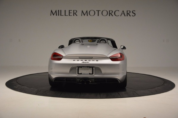 Used 2016 Porsche Boxster Spyder for sale Sold at Alfa Romeo of Greenwich in Greenwich CT 06830 6