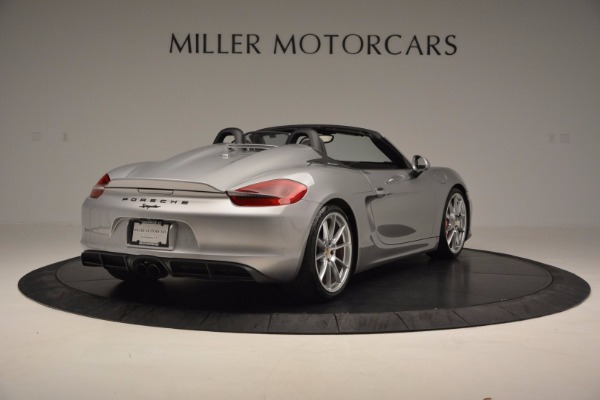 Used 2016 Porsche Boxster Spyder for sale Sold at Alfa Romeo of Greenwich in Greenwich CT 06830 7