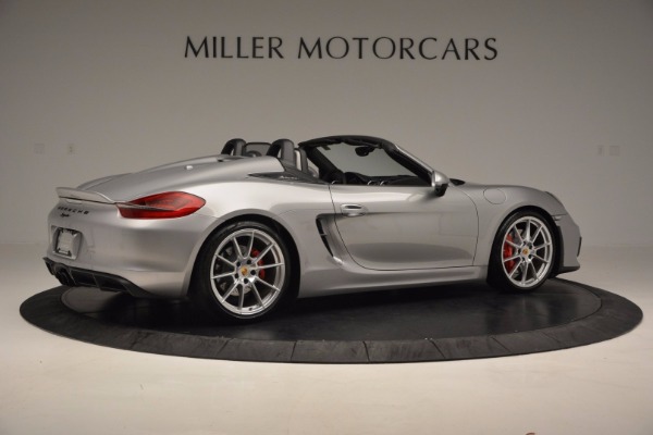 Used 2016 Porsche Boxster Spyder for sale Sold at Alfa Romeo of Greenwich in Greenwich CT 06830 8