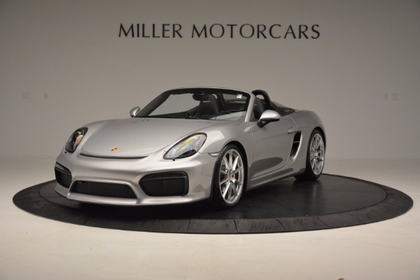 Used 2016 Porsche Boxster Spyder for sale Sold at Alfa Romeo of Greenwich in Greenwich CT 06830 1