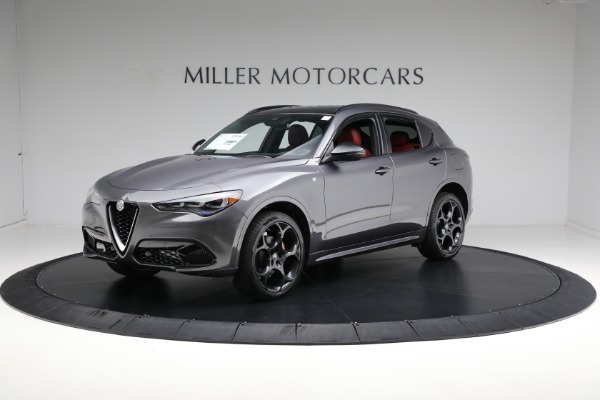 New 2024 Alfa Romeo Stelvio Ti for sale $55,240 at Alfa Romeo of Greenwich in Greenwich CT 06830 1