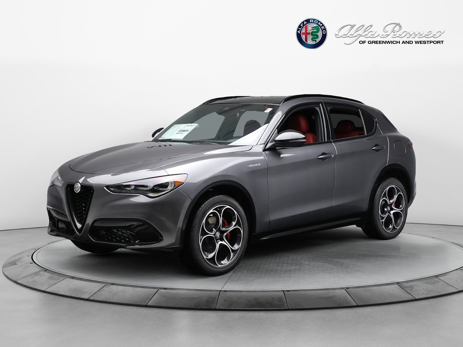 New 2024 Alfa Romeo Stelvio Veloce for sale Sold at Alfa Romeo of Greenwich in Greenwich CT 06830 1