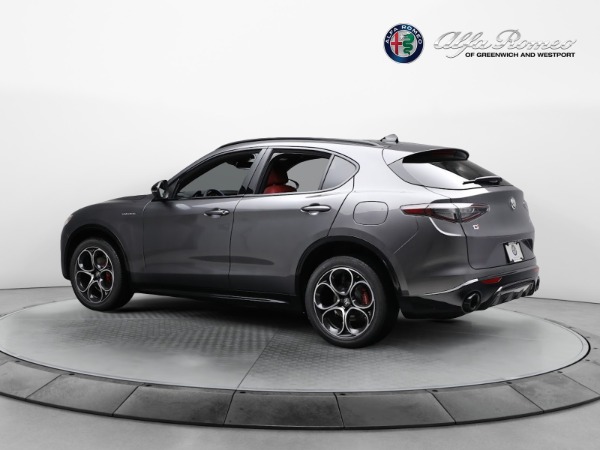 New 2024 Alfa Romeo Stelvio Veloce for sale $58,080 at Alfa Romeo of Greenwich in Greenwich CT 06830 10