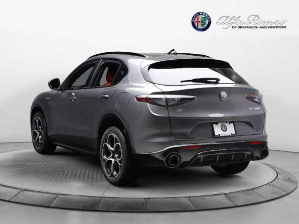 New 2024 Alfa Romeo Stelvio Veloce for sale $58,080 at Alfa Romeo of Greenwich in Greenwich CT 06830 12