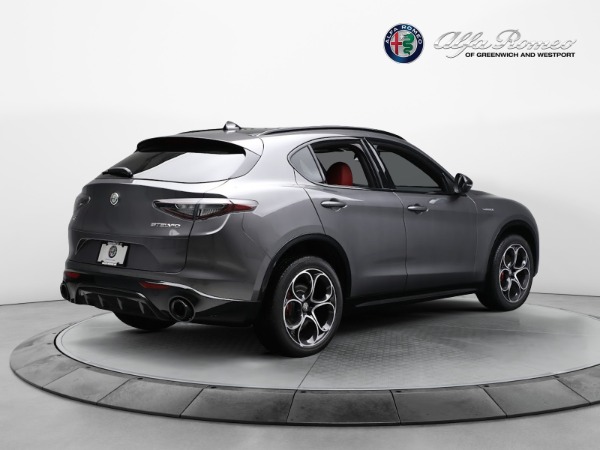 New 2024 Alfa Romeo Stelvio Veloce for sale $58,080 at Alfa Romeo of Greenwich in Greenwich CT 06830 17