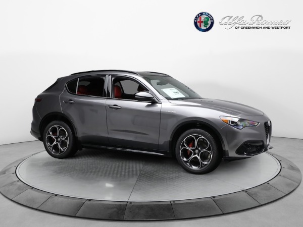 New 2024 Alfa Romeo Stelvio Veloce for sale $58,080 at Alfa Romeo of Greenwich in Greenwich CT 06830 22