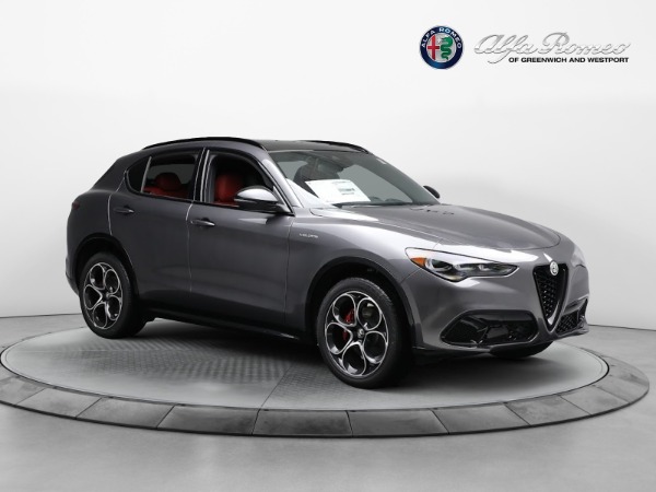 New 2024 Alfa Romeo Stelvio Veloce for sale $58,080 at Alfa Romeo of Greenwich in Greenwich CT 06830 23