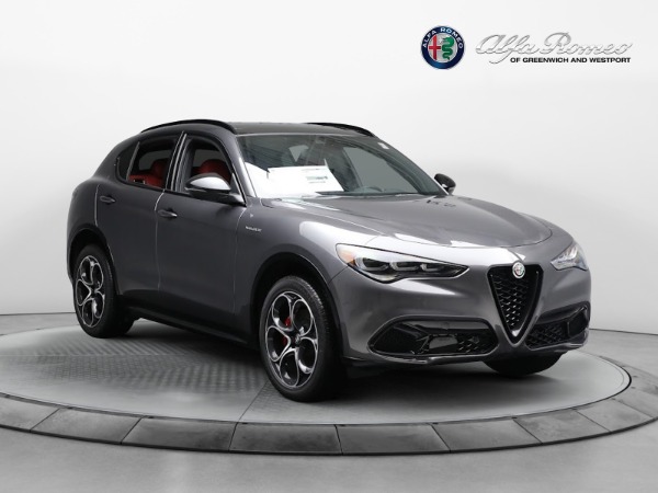 New 2024 Alfa Romeo Stelvio Veloce for sale $58,080 at Alfa Romeo of Greenwich in Greenwich CT 06830 24