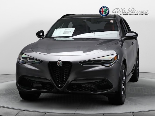 New 2024 Alfa Romeo Stelvio Veloce for sale $58,080 at Alfa Romeo of Greenwich in Greenwich CT 06830 1