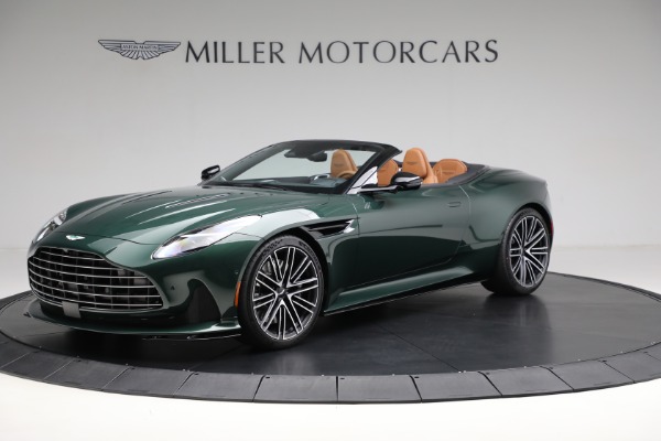 New 2024 Aston Martin DB12 Volante for sale $344,700 at Alfa Romeo of Greenwich in Greenwich CT 06830 1