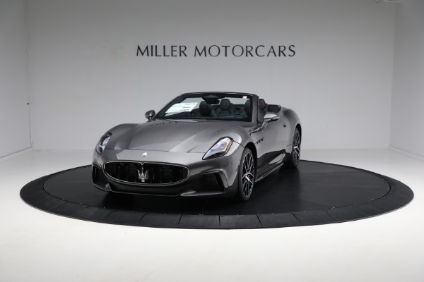 New 2024 Maserati GranCabrio Trofeo for sale $226,275 at Alfa Romeo of Greenwich in Greenwich CT 06830 1