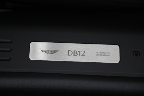 New 2024 Aston Martin DB12 Volante for sale $320,800 at Alfa Romeo of Greenwich in Greenwich CT 06830 27