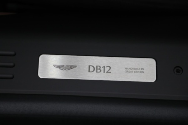 Used 2024 Aston Martin DB12 Volante for sale $279,900 at Alfa Romeo of Greenwich in Greenwich CT 06830 27