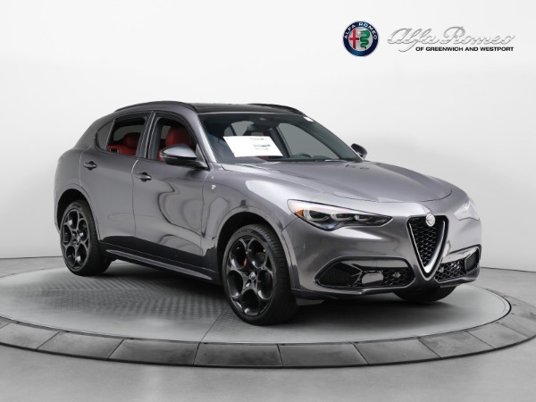 New 2024 Alfa Romeo Stelvio Ti for sale $55,240 at Alfa Romeo of Greenwich in Greenwich CT 06830 23