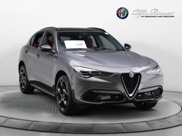 New 2024 Alfa Romeo Stelvio Ti for sale $55,240 at Alfa Romeo of Greenwich in Greenwich CT 06830 24