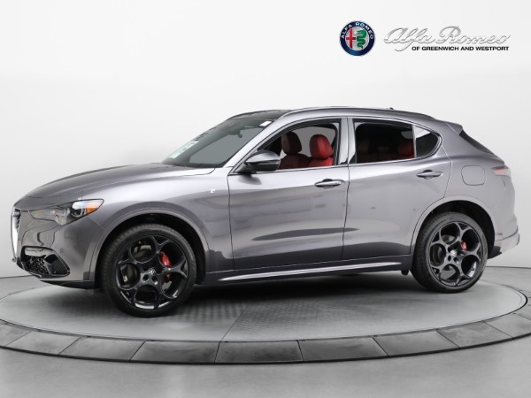 New 2024 Alfa Romeo Stelvio Ti for sale $55,240 at Alfa Romeo of Greenwich in Greenwich CT 06830 6