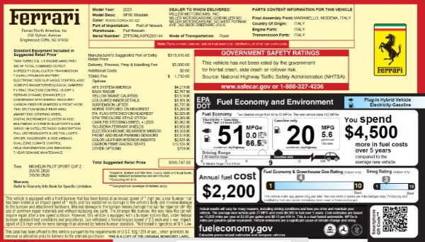 Used 2023 Ferrari SF90 Stradale for sale Sold at Alfa Romeo of Greenwich in Greenwich CT 06830 2