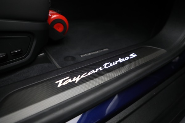 Used 2020 Porsche Taycan Turbo S for sale Call for price at Alfa Romeo of Greenwich in Greenwich CT 06830 22