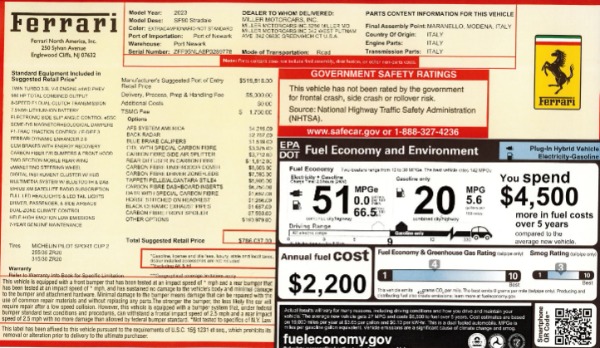 Used 2023 Ferrari SF90 Stradale for sale Sold at Alfa Romeo of Greenwich in Greenwich CT 06830 26