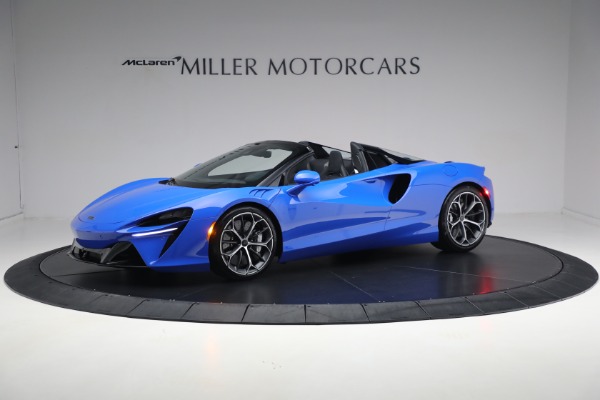 New 2025 McLaren Artura Spider Performance for sale $329,718 at Alfa Romeo of Greenwich in Greenwich CT 06830 2