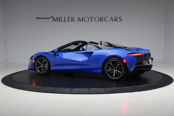 New 2025 McLaren Artura Spider Performance for sale $329,718 at Alfa Romeo of Greenwich in Greenwich CT 06830 4