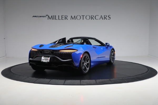 New 2025 McLaren Artura Spider Performance for sale $329,718 at Alfa Romeo of Greenwich in Greenwich CT 06830 7