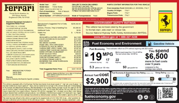 Used 2023 Ferrari Roma for sale Sold at Alfa Romeo of Greenwich in Greenwich CT 06830 2
