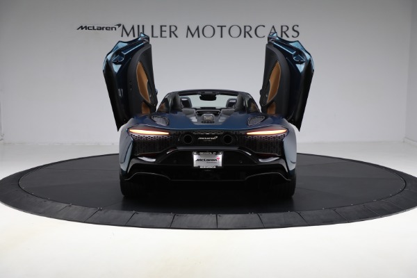 New 2025 McLaren Artura Spider TechLux for sale Sold at Alfa Romeo of Greenwich in Greenwich CT 06830 17